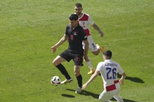Euro 2024 Soccer Croatia Albania